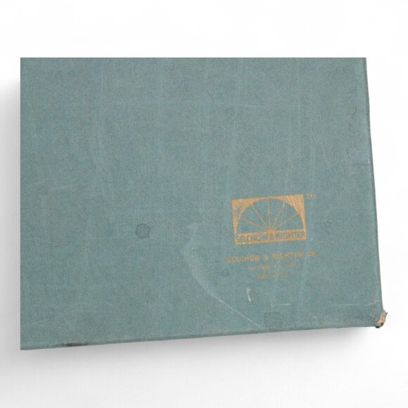 Vintage Selchow & Righter Scrabble Crossword Game Deluxe Edition With Turntable - Picture 2 of 8